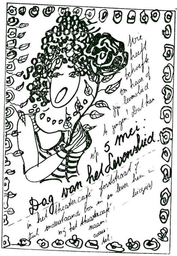 Het eerste inschrijfformulier uit 1983 Het eerste inschrijfformulier uit 1983